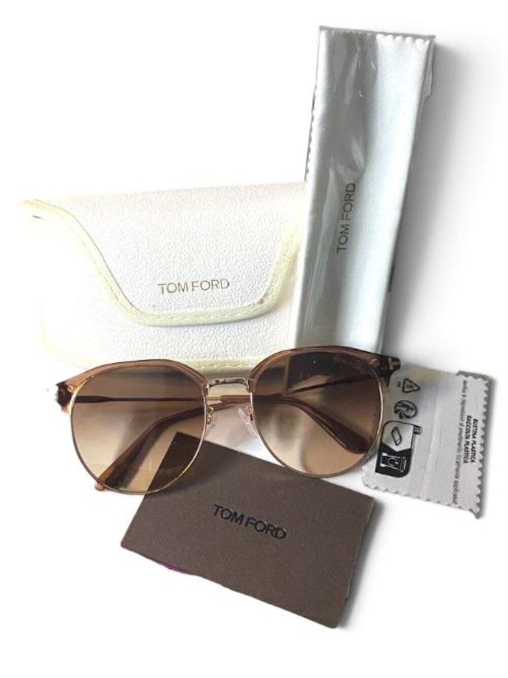 NWOT - TOM FORD SUNWEAR FT1244-K - FULL INCLUSION MSRP $599